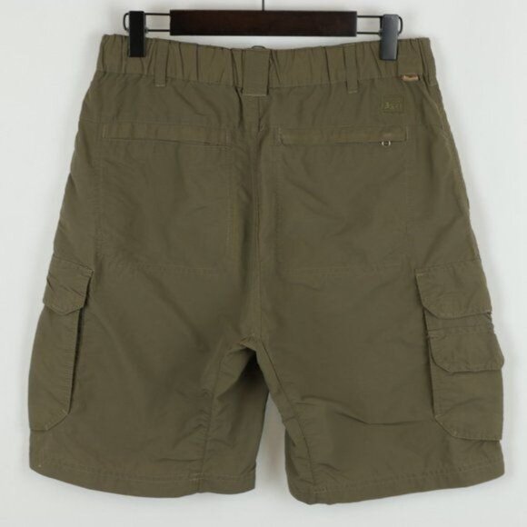 REI Men's Small Brown Quick Drying Cargo Bermuda Hiking Shorts - Picture 3 of 9